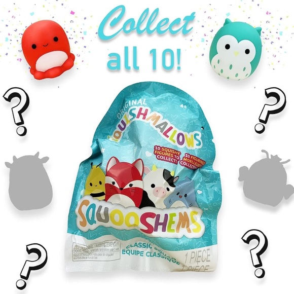 Fox and Owl Squooshems Blind Bag Squishmallows - Picture 4 of 4